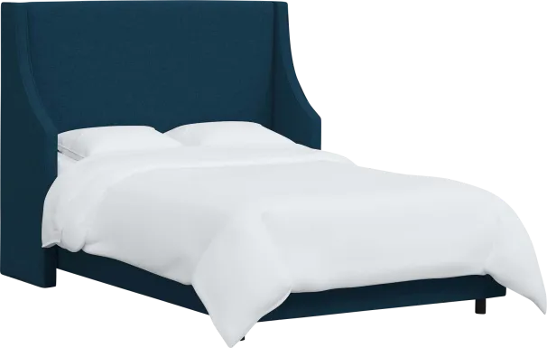 Alldenford Blue Queen Bed