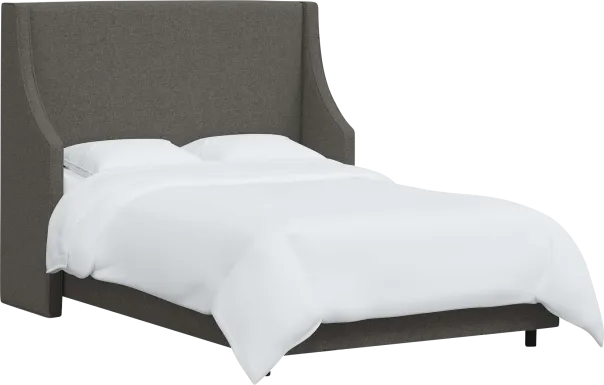 Alldenford Dark Gray Queen Bed