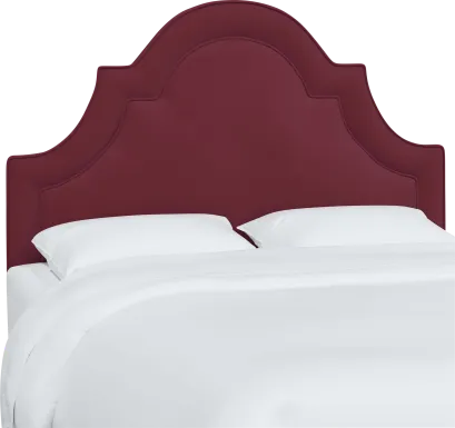 Aldimo Red Twin Headboard