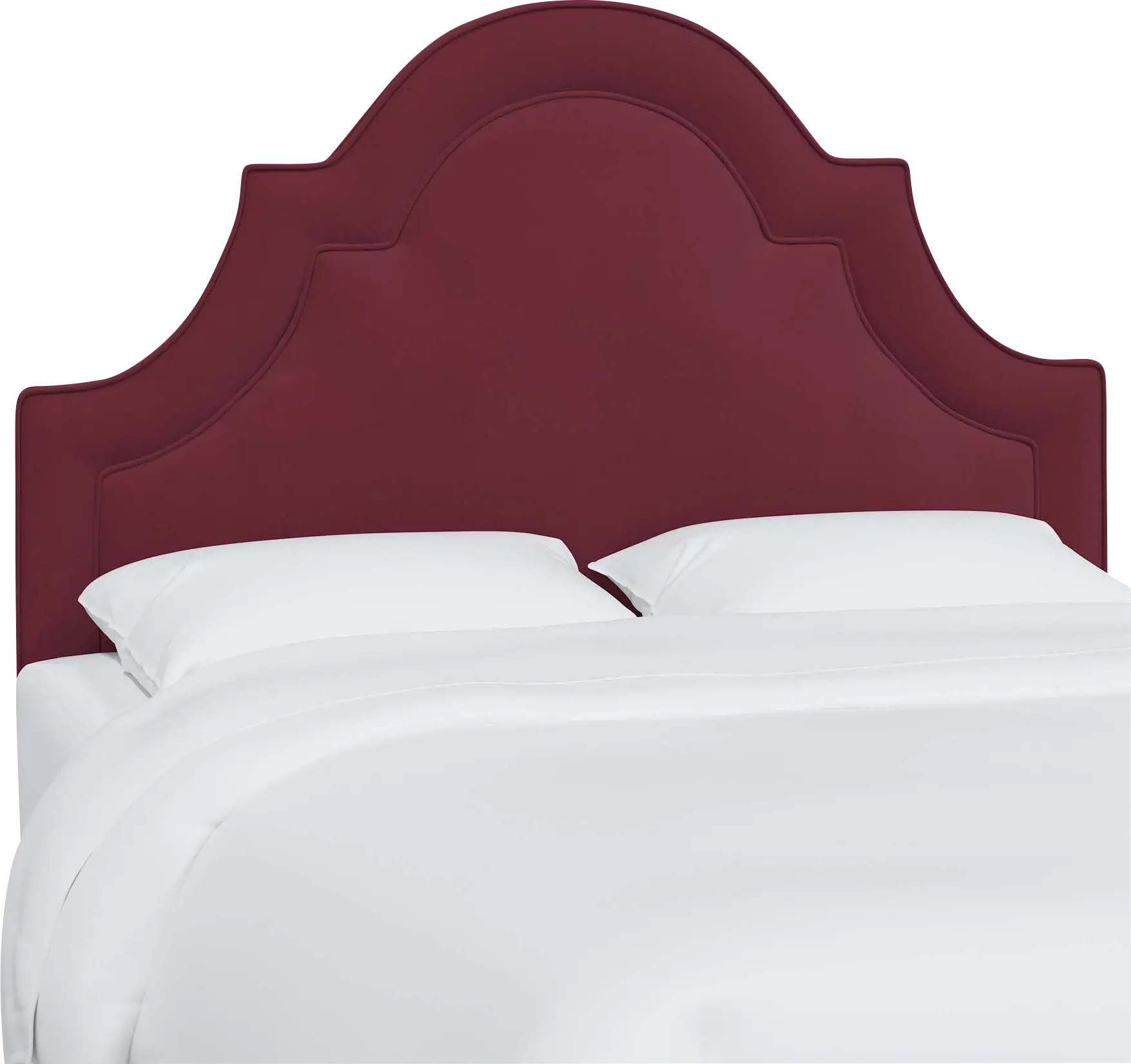 Aldimo Red Twin Headboard