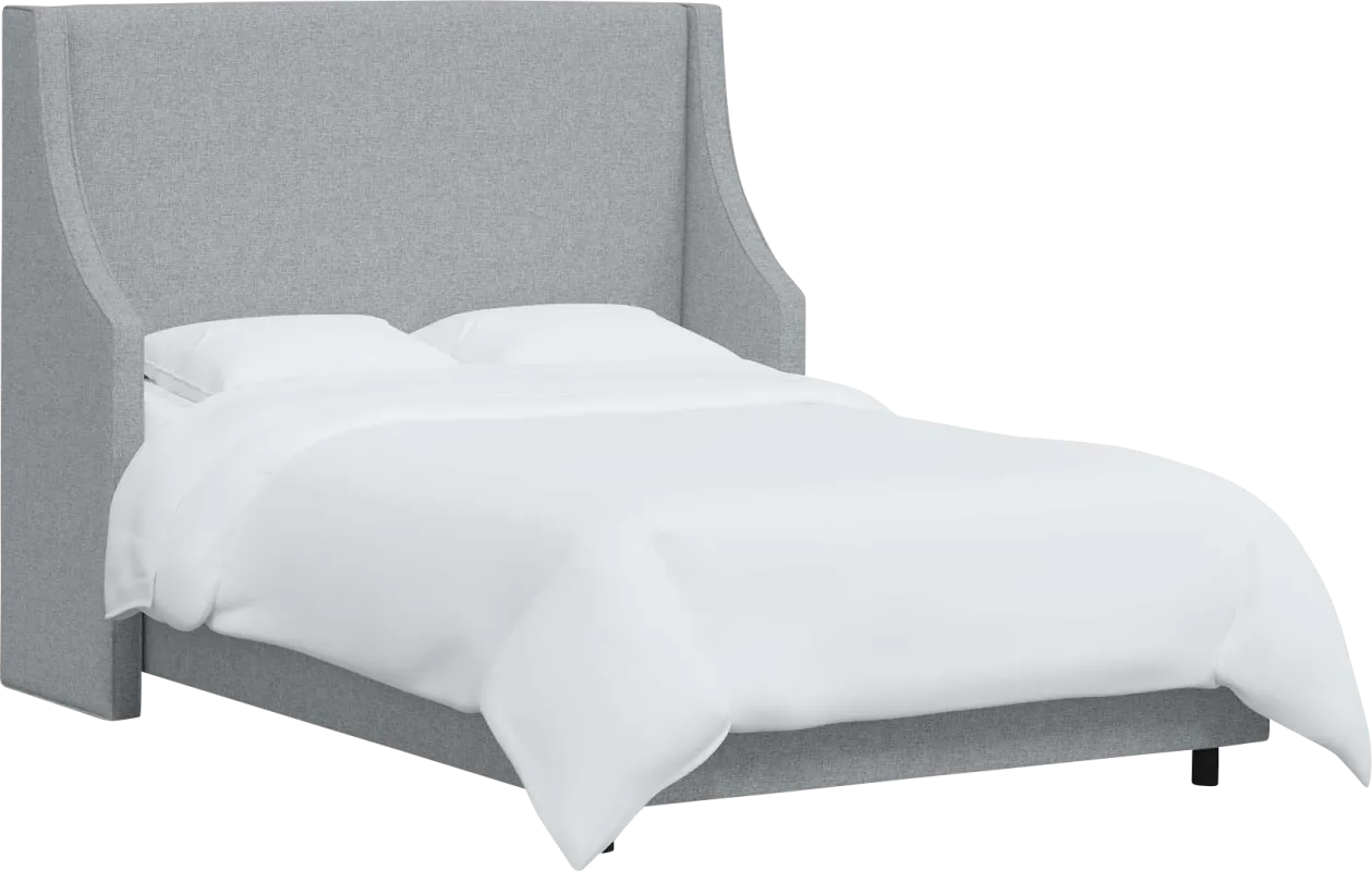 Alldenford Light Gray King Bed