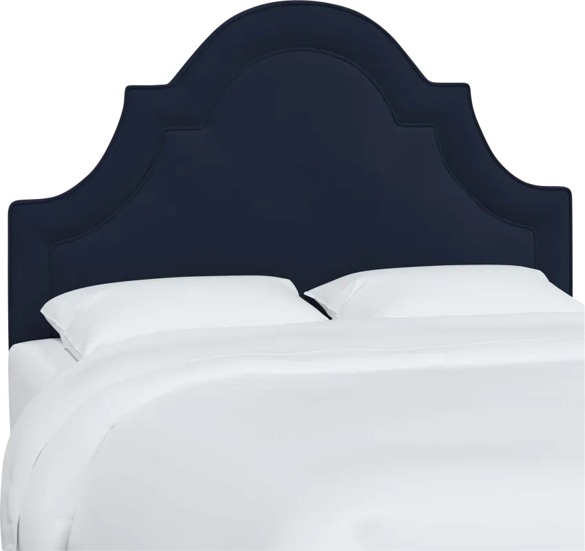 Aldimo Blue California King Headboard