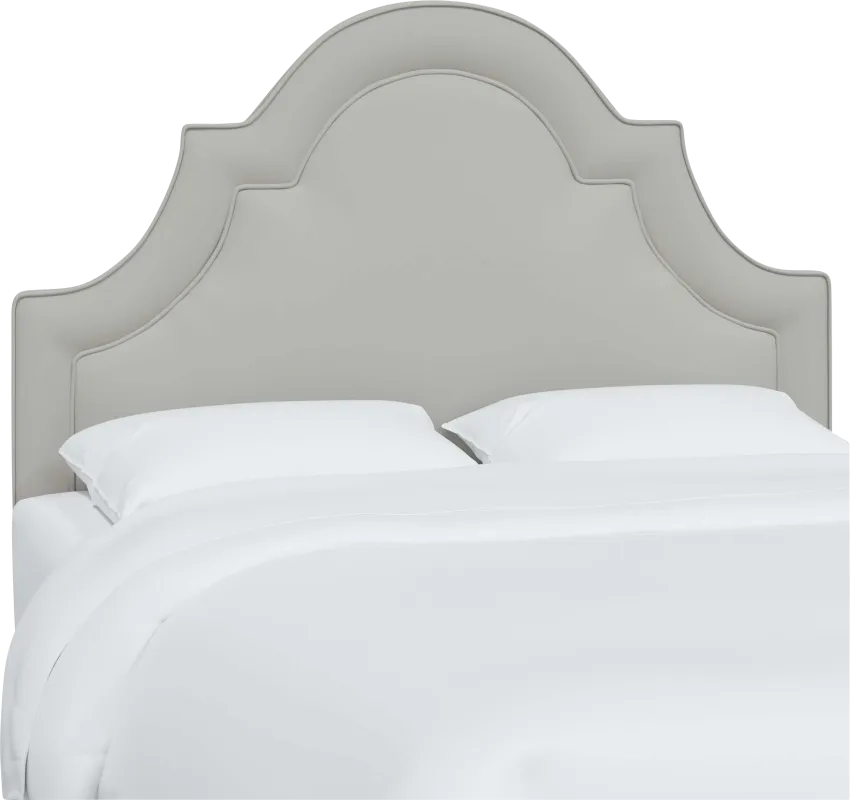 Aldimo Gray Full Headboard