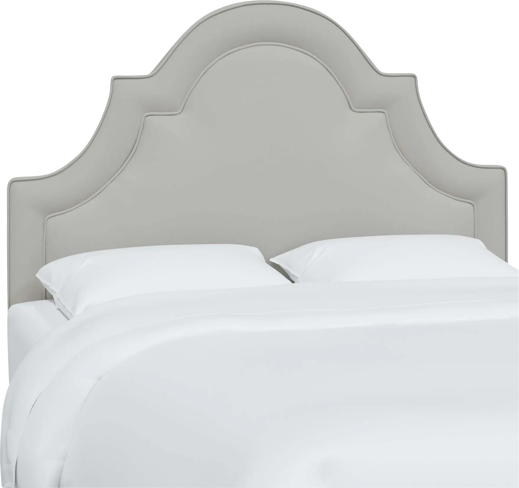 Aldimo Gray King Headboard