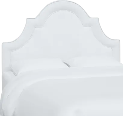 Aldimo White Full Headboard