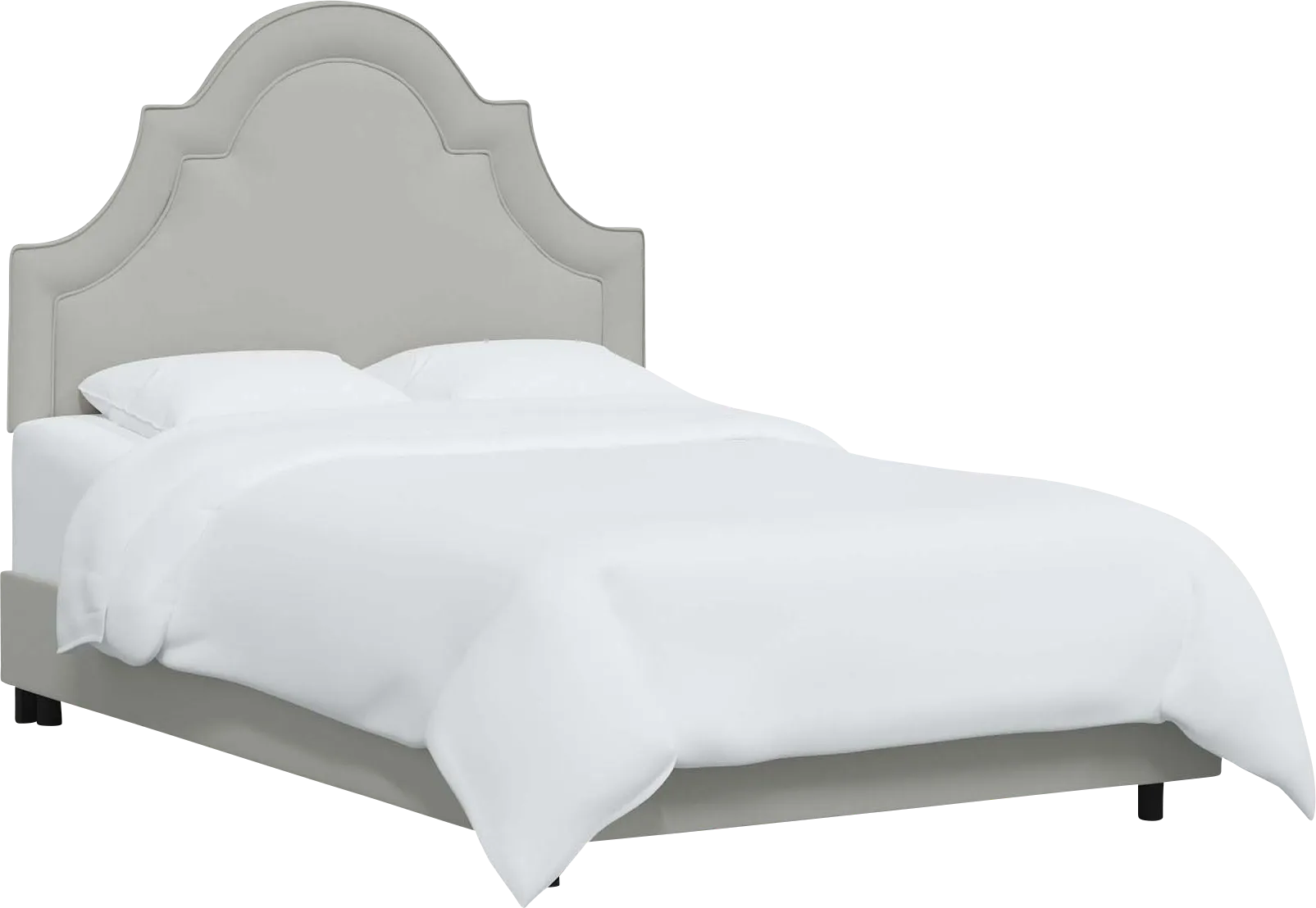 Aldimo Gray King Bed - Image 1