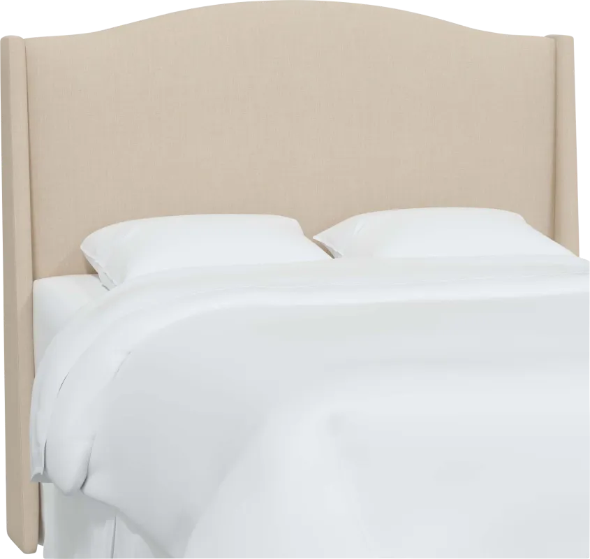 Alvena Beige California King Headboard