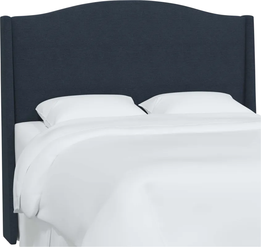 Alvena Blue Twin Headboard