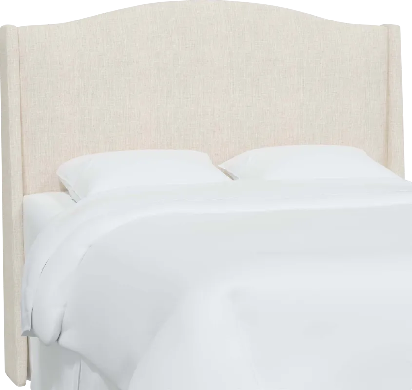 Alvena Linen Twin Headboard
