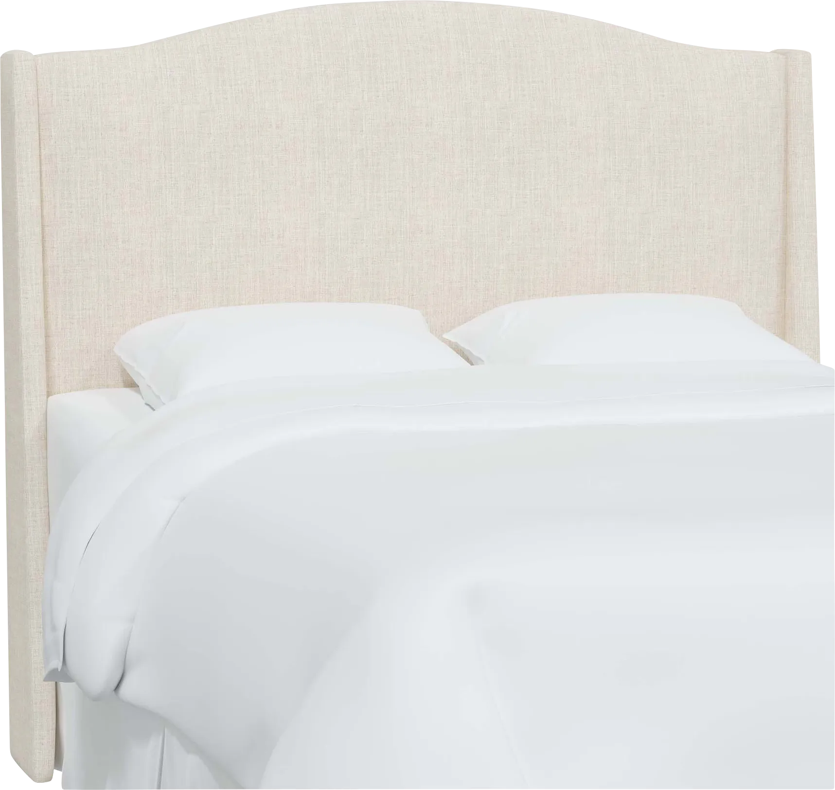 Alvena Linen Twin Headboard - Image 1