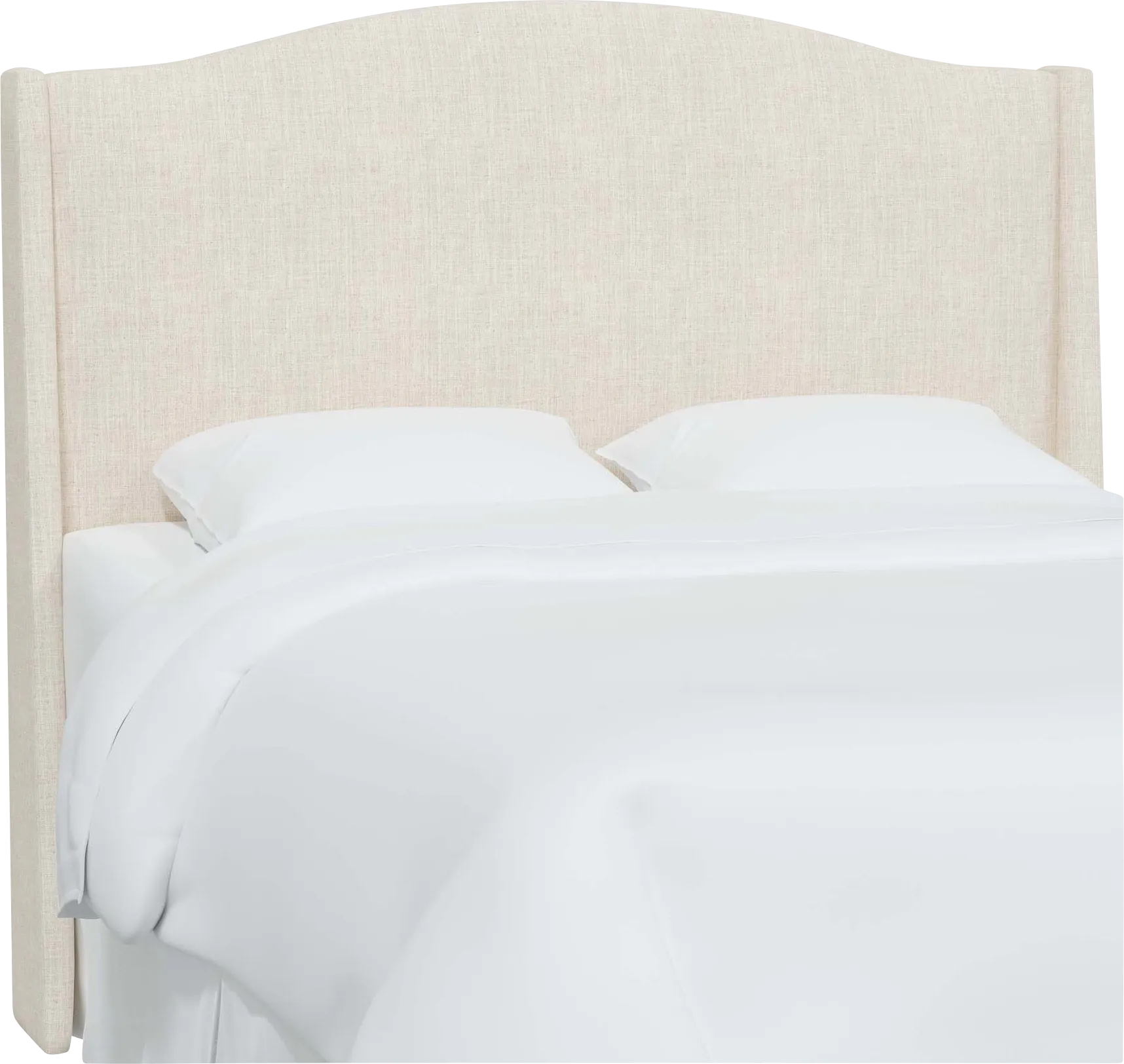 Alvena Linen Full Headboard - Image 1