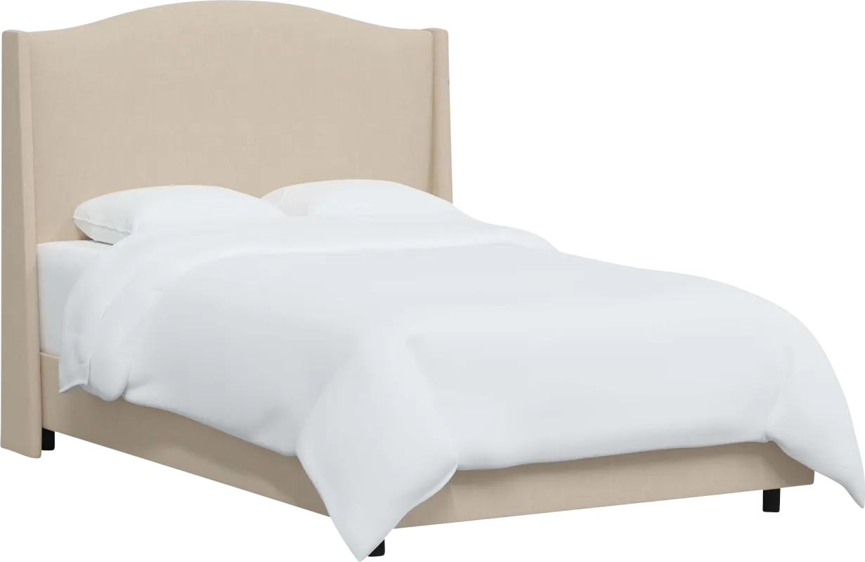 Alvena Beige Full Bed