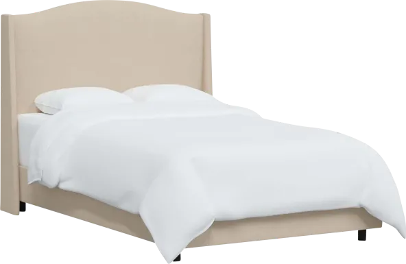 Alvena Beige King Bed