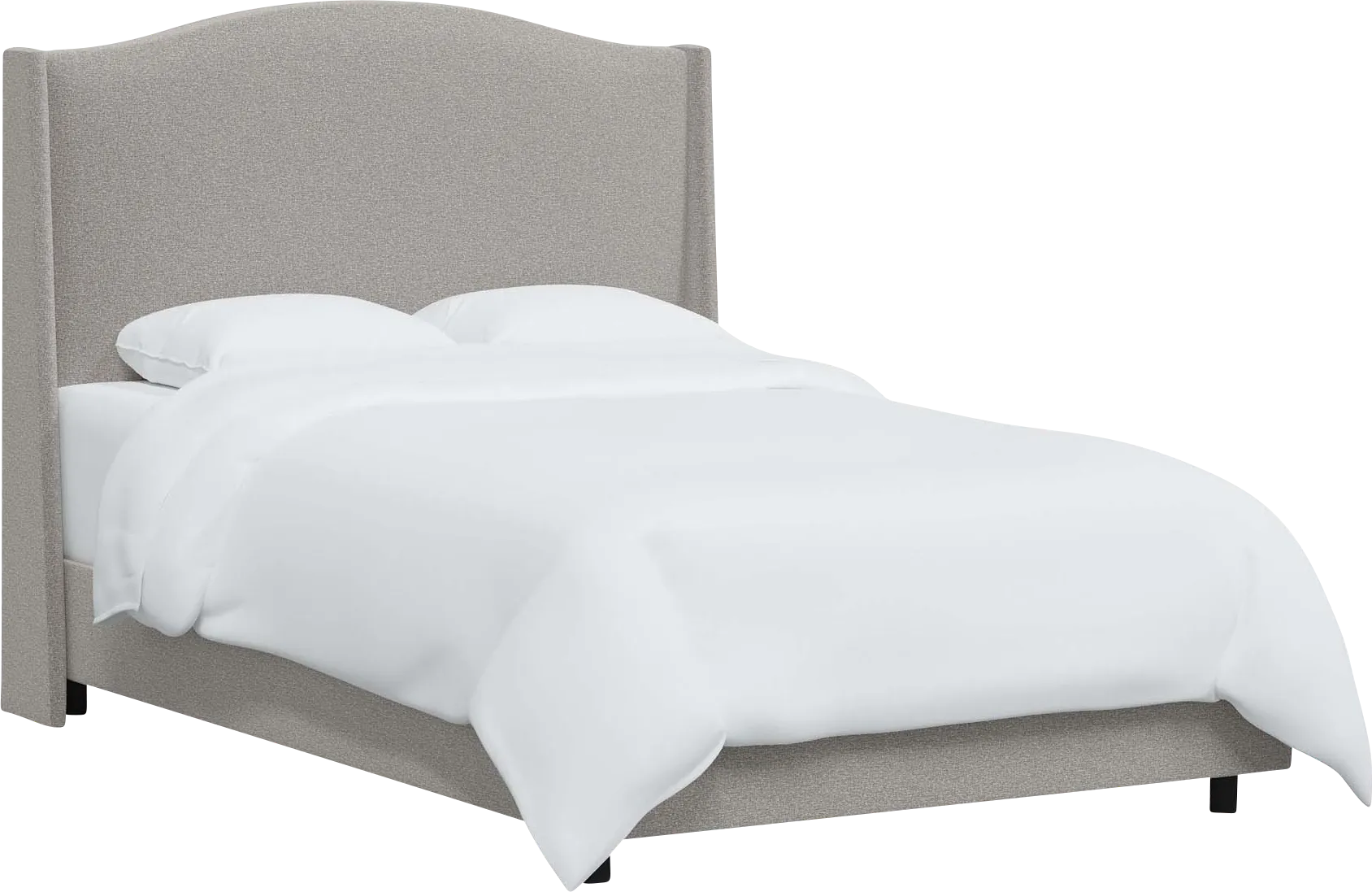 Alvena Light Gray Full Bed - Image 1