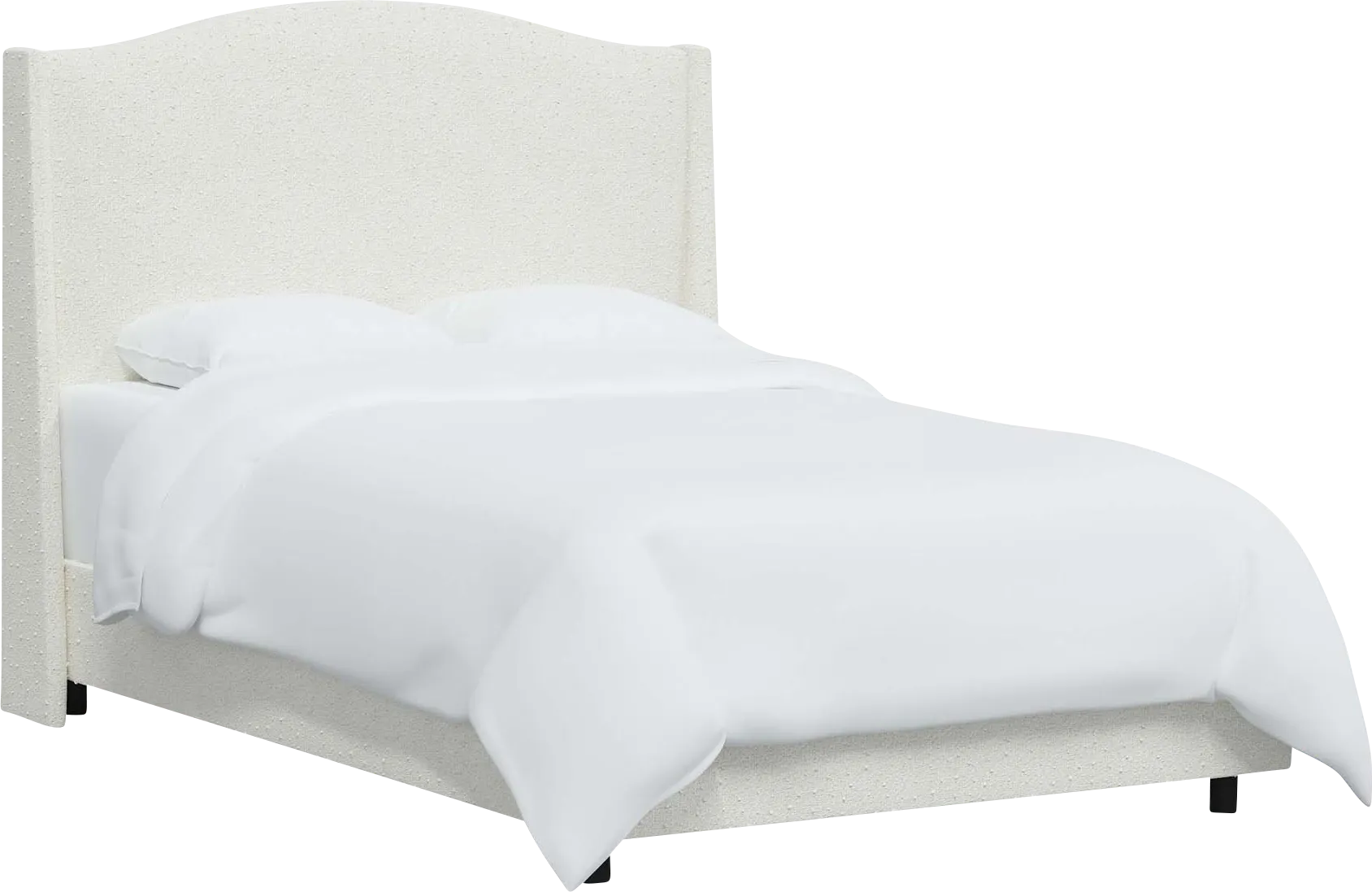 Alvena White Twin Bed - Image 1
