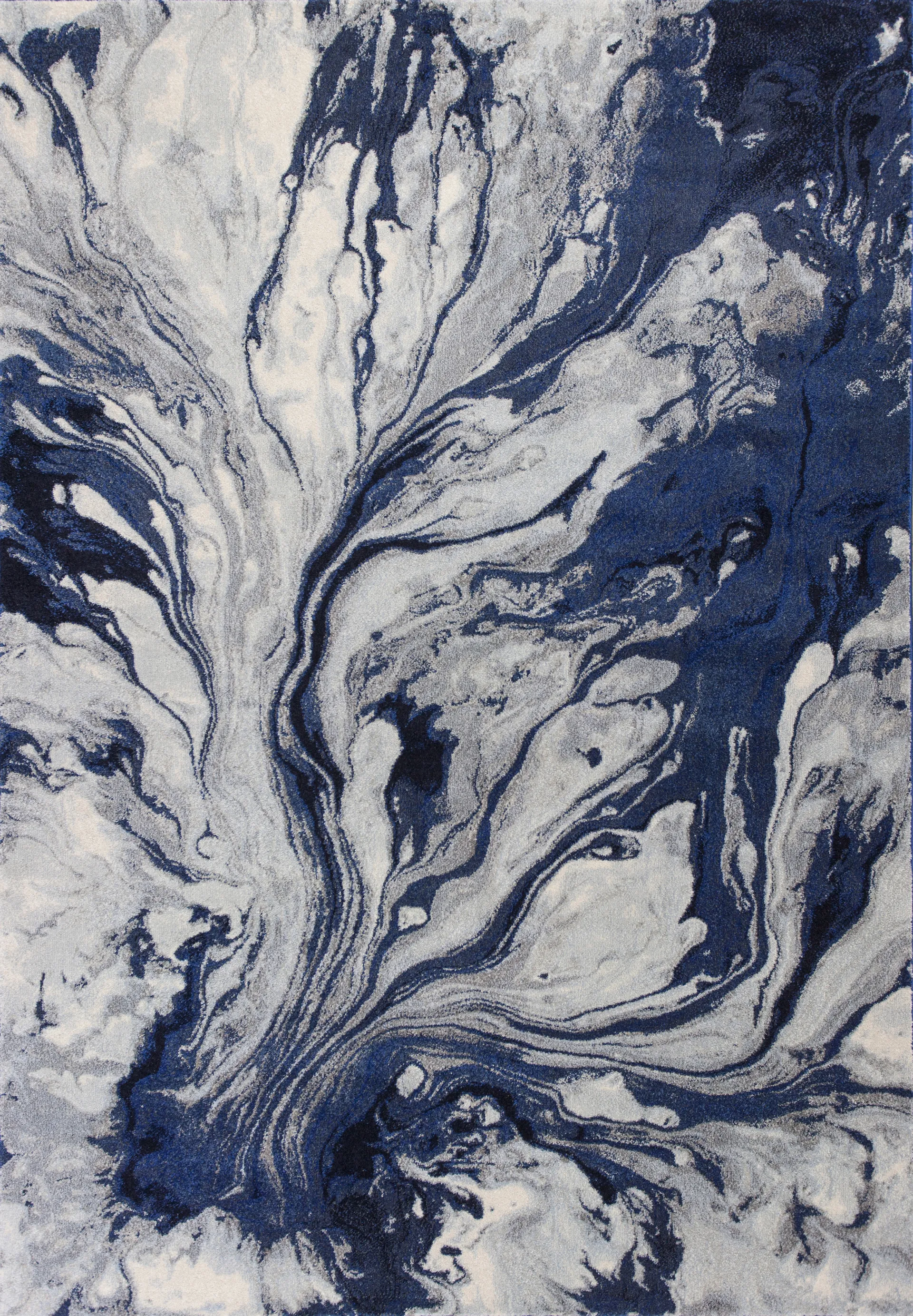 Wardosa Blue 5'3 x 7'7 Rug - Image 1