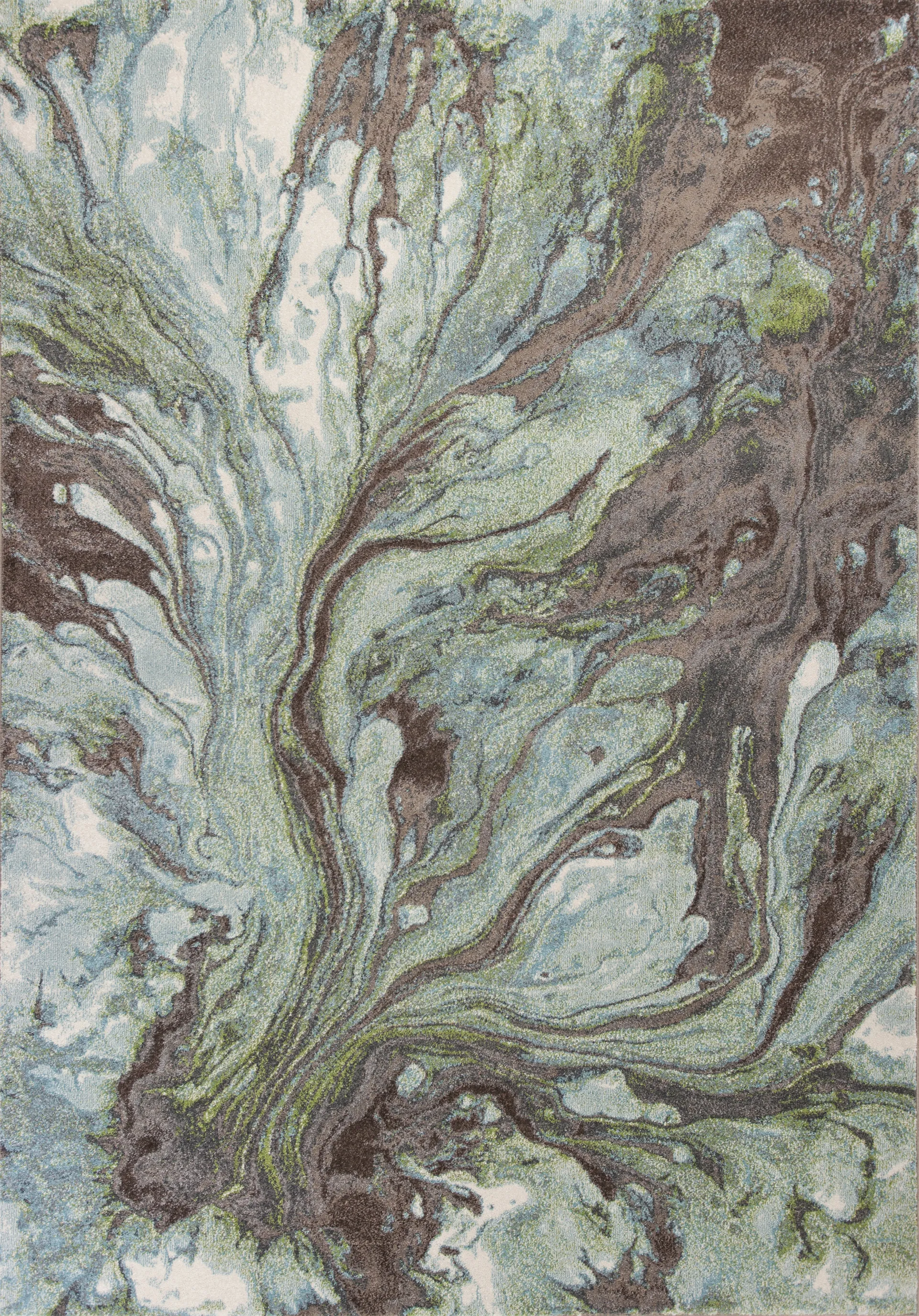 Wardosa Green 5'3 x 7'7 Rug - Image 1