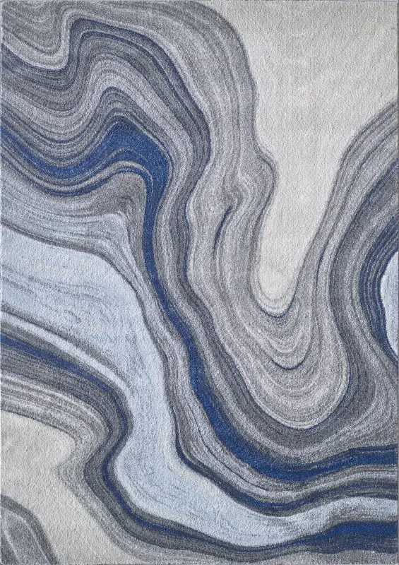 Maranigan Blue/Gray 5'3 x 7'7 Rug