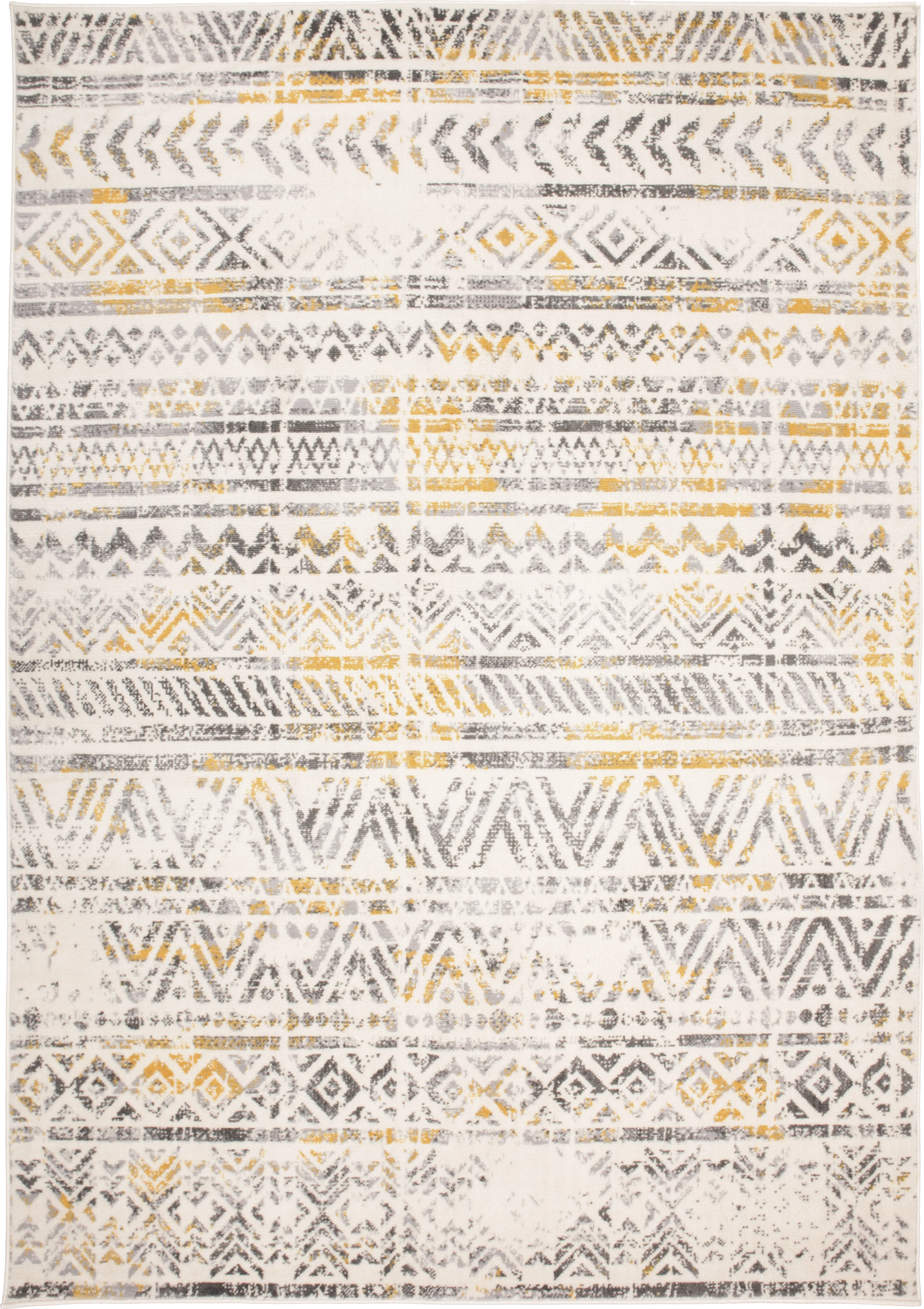 Freyalyn Yellow 5' x 7' Rug - Thumbnail - Image 1