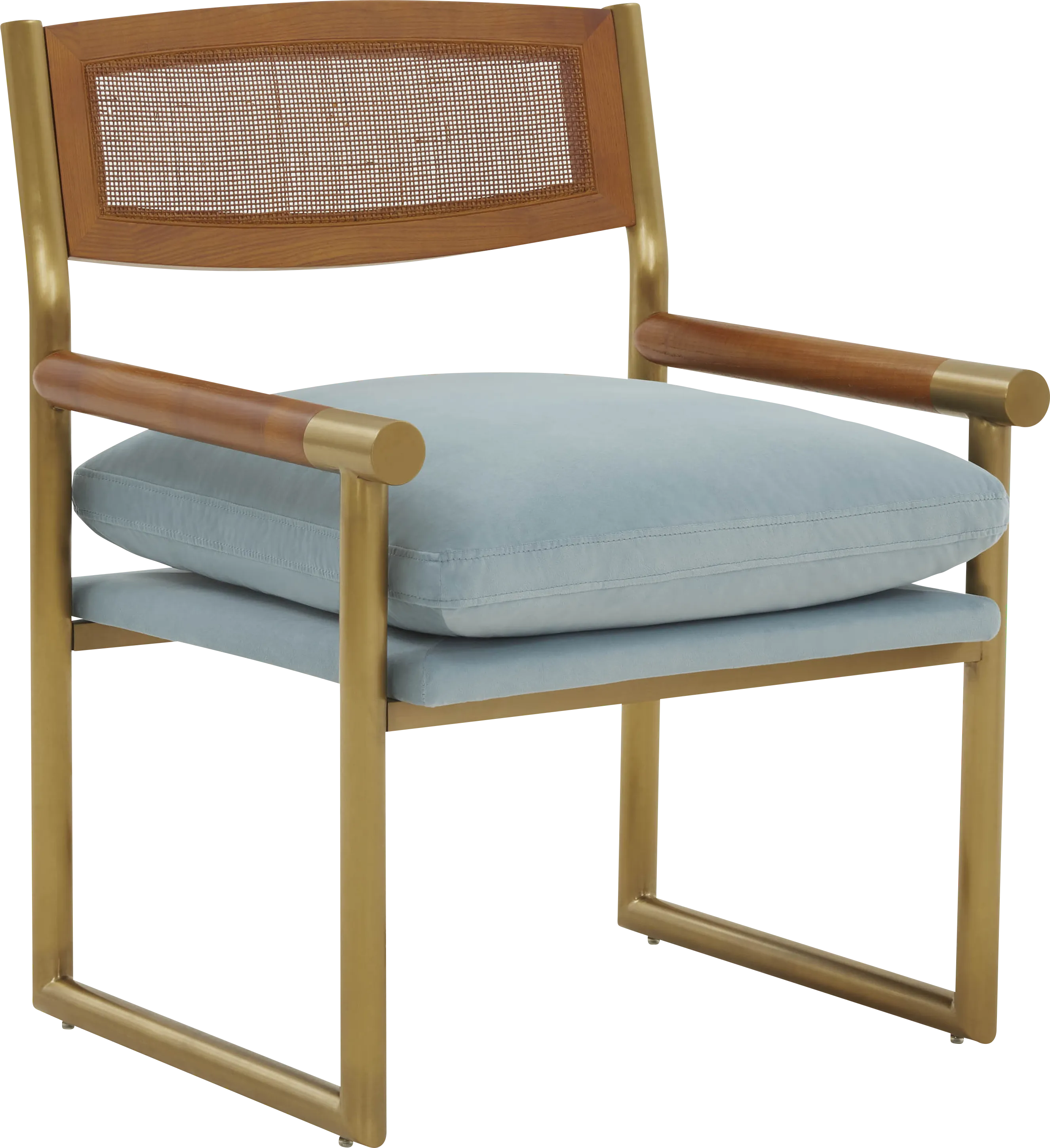 Bacinada Blue Accent Chair - Thumbnail - Image 1