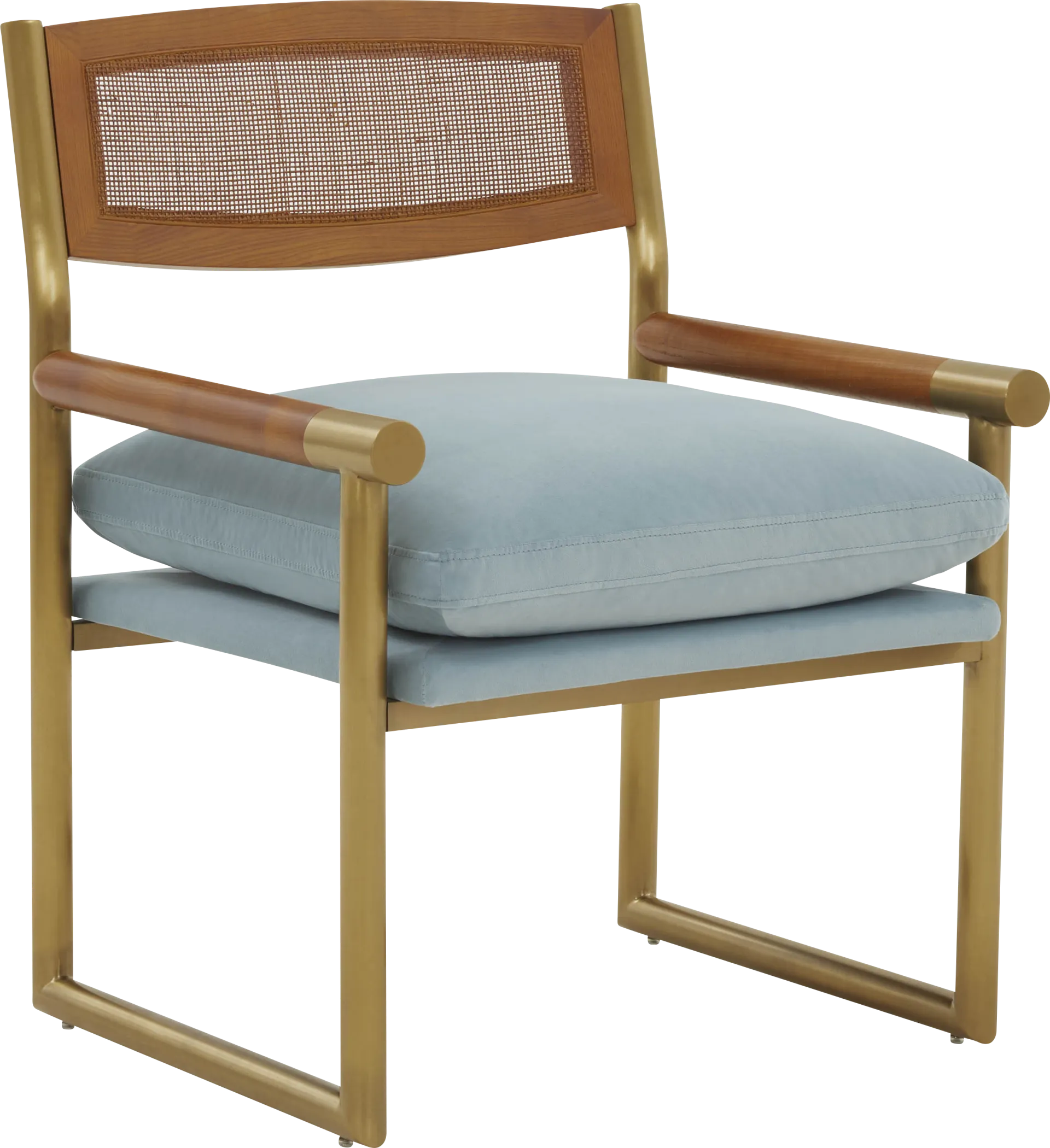 Bacinada Blue Accent Chair - Image 1