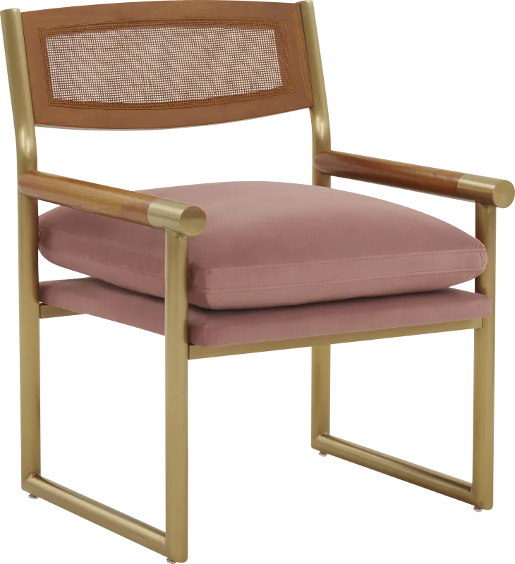 Bacinada Mauve Accent Chair