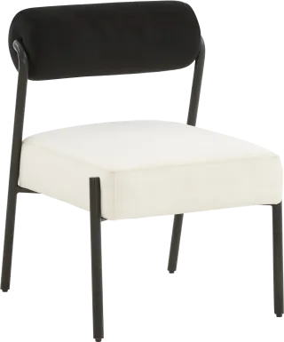 Callery Black Accent Chair