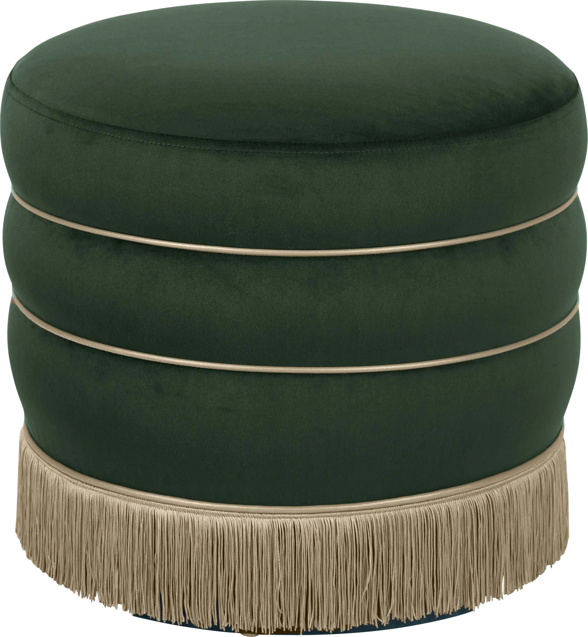 Fusteria Green Ottoman