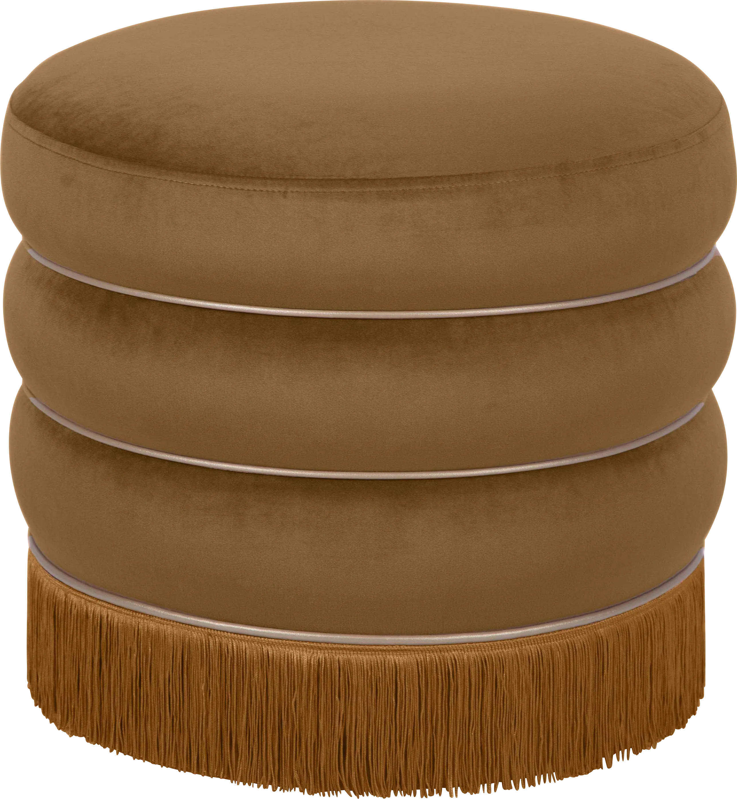 Fusteria Brown Ottoman - Thumbnail - Image 1