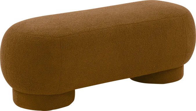 Zacate Brown Ottoman