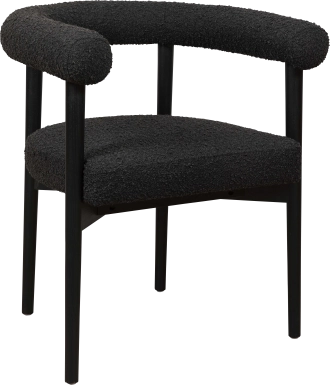 Guardino Black Arm Chair