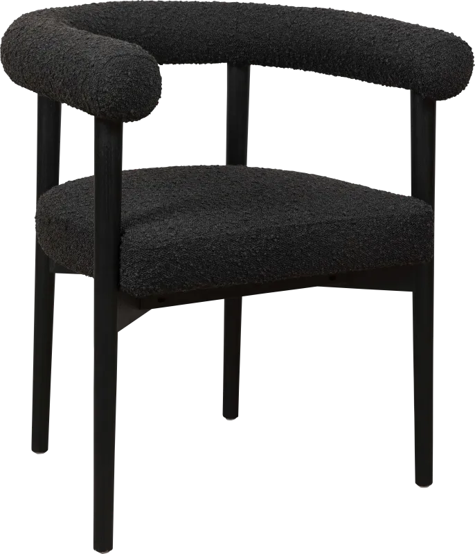 Guardino Black Arm Chair
