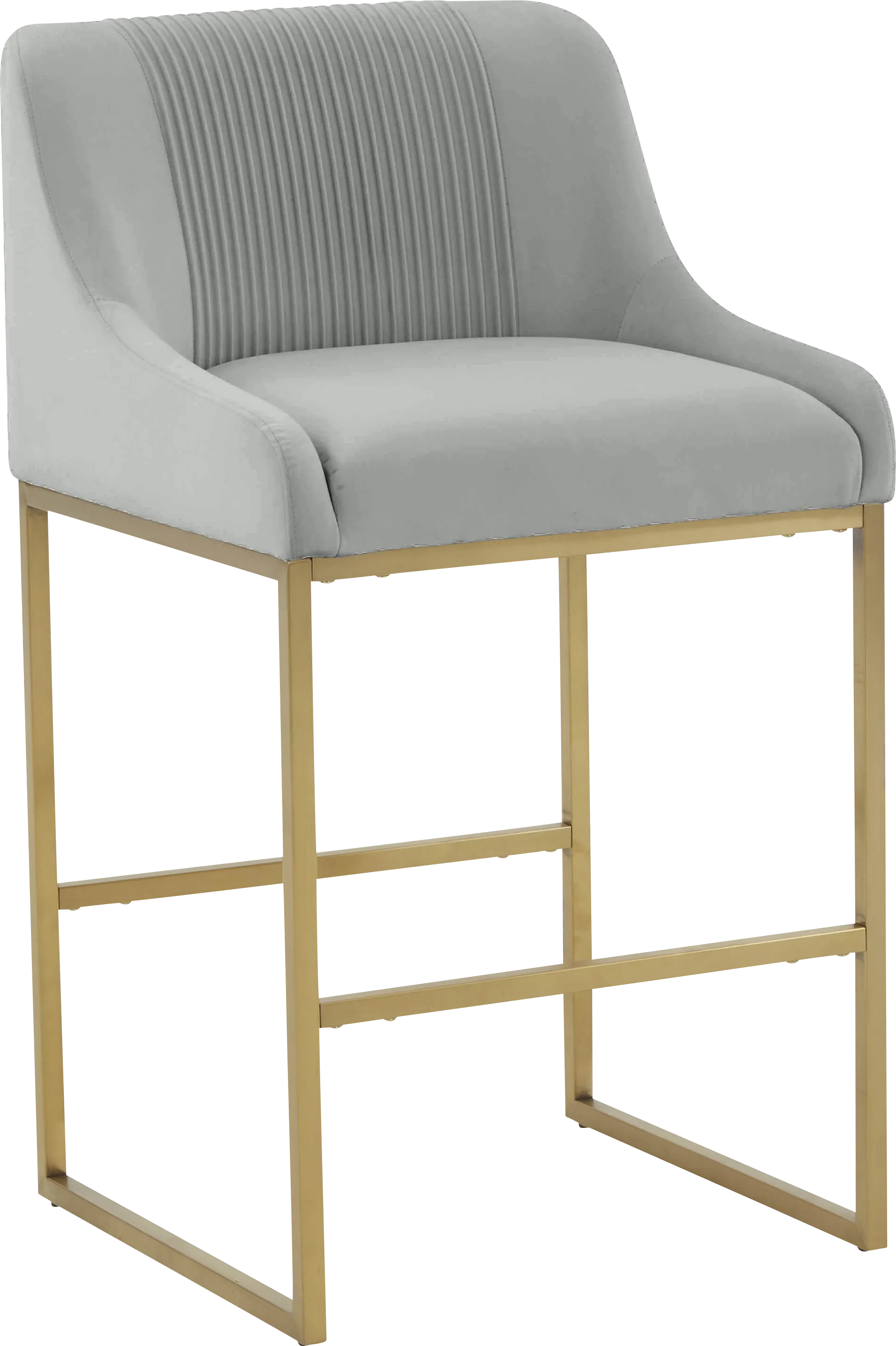 Trinculo Gray Counter Stool - Thumbnail - Image 1