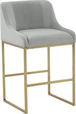 Trinculo Gray Counter Stool