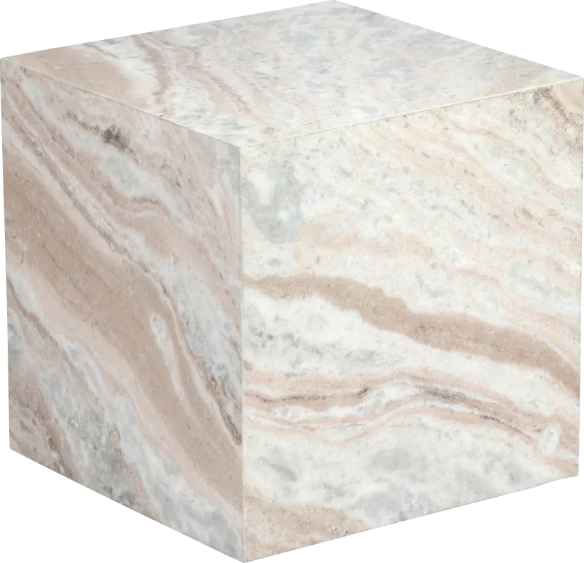 Alsion White End Table