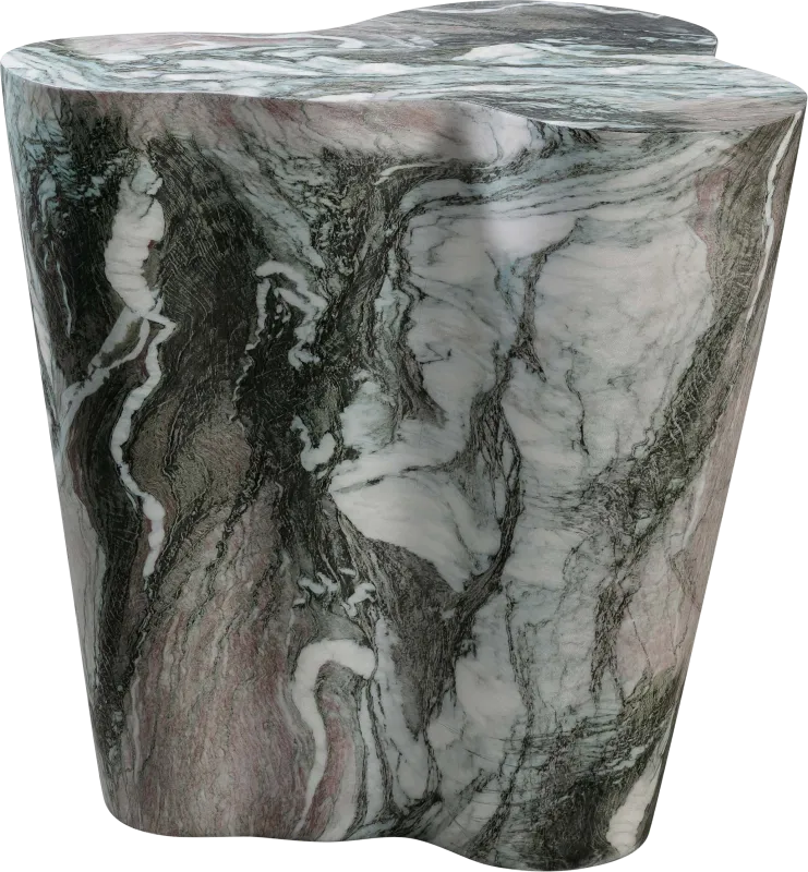 Paich II Gray End Table