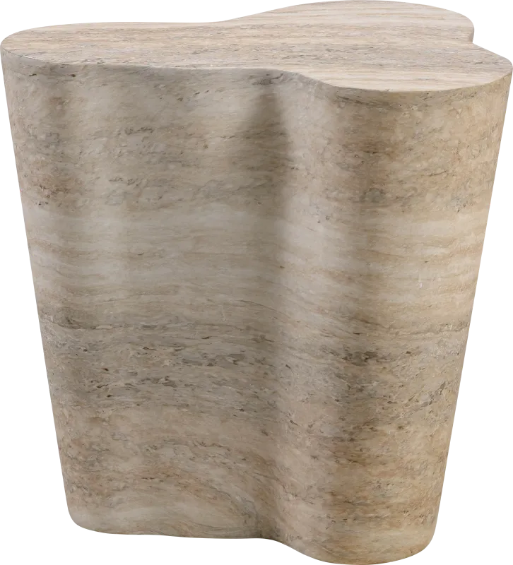 Paich II Tan End Table