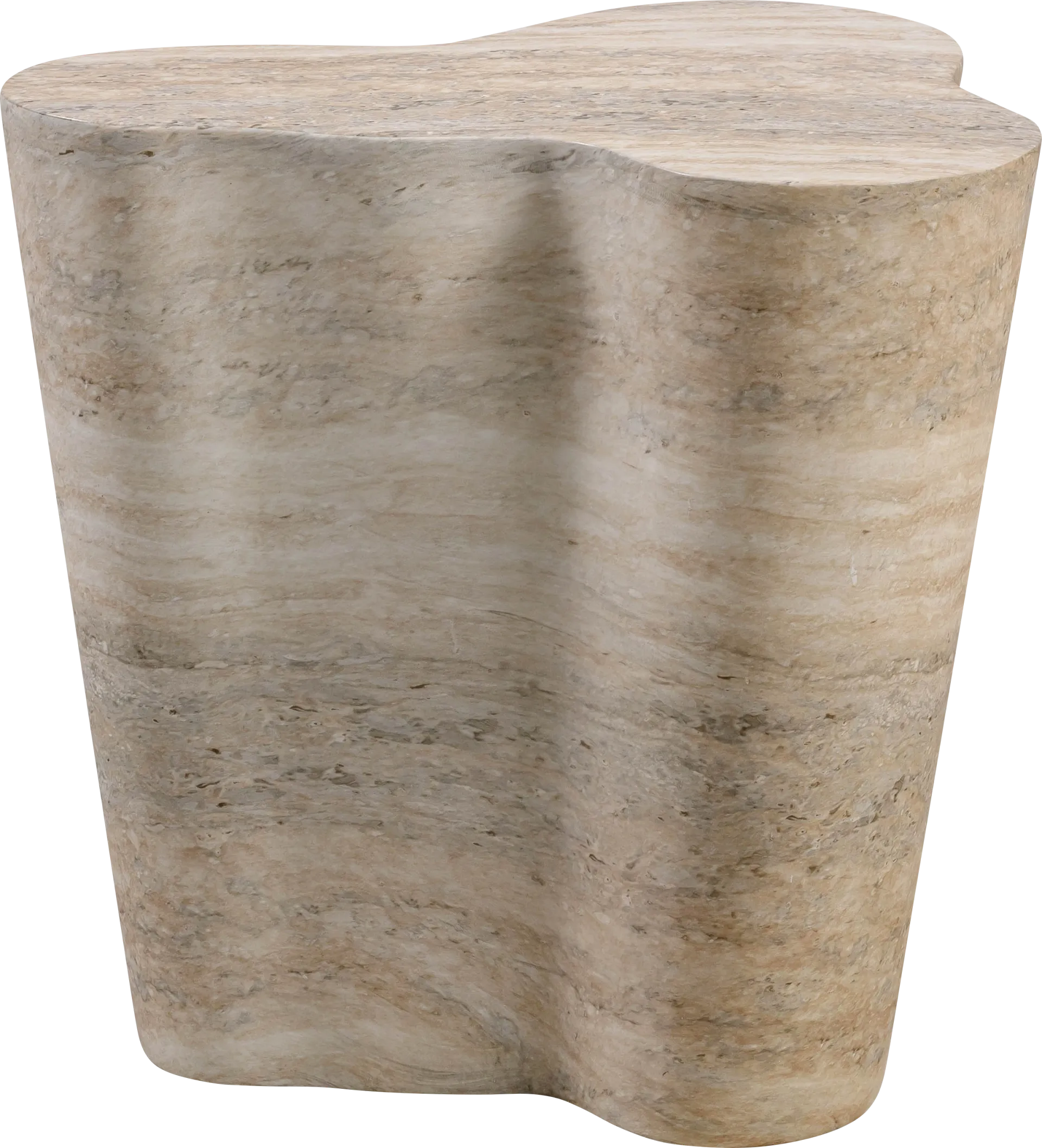 Paich II Tan End Table - Image 1