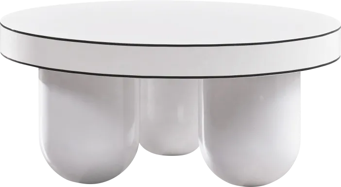 Japala White Cocktail Table