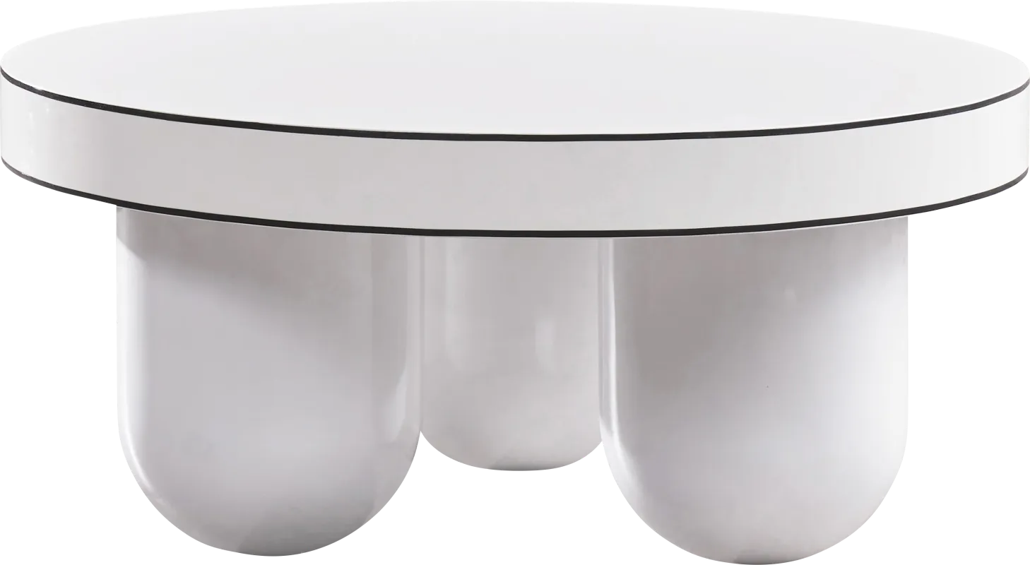 Japala White Cocktail Table