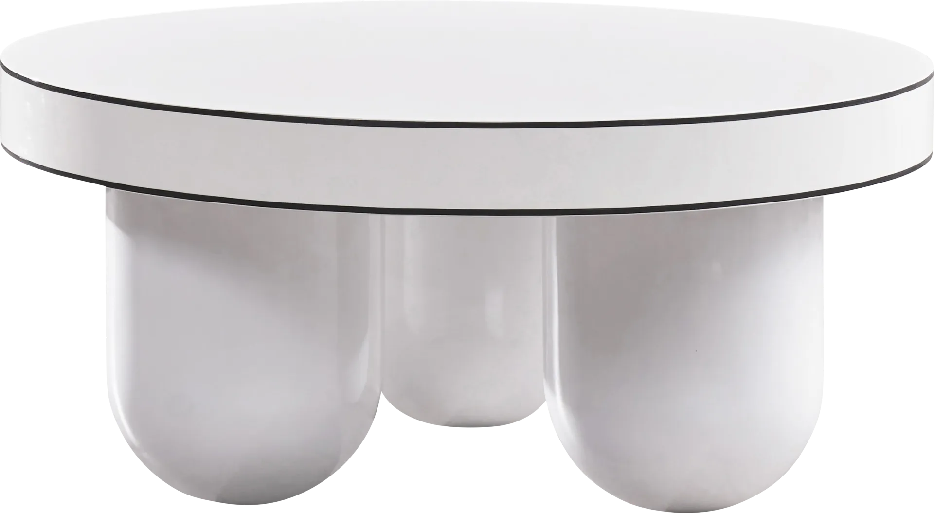 Japala White Cocktail Table - Image 1