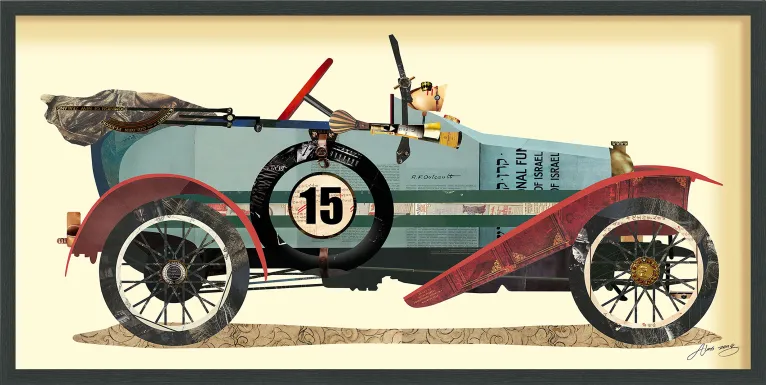 Vintage Era Car Artwork