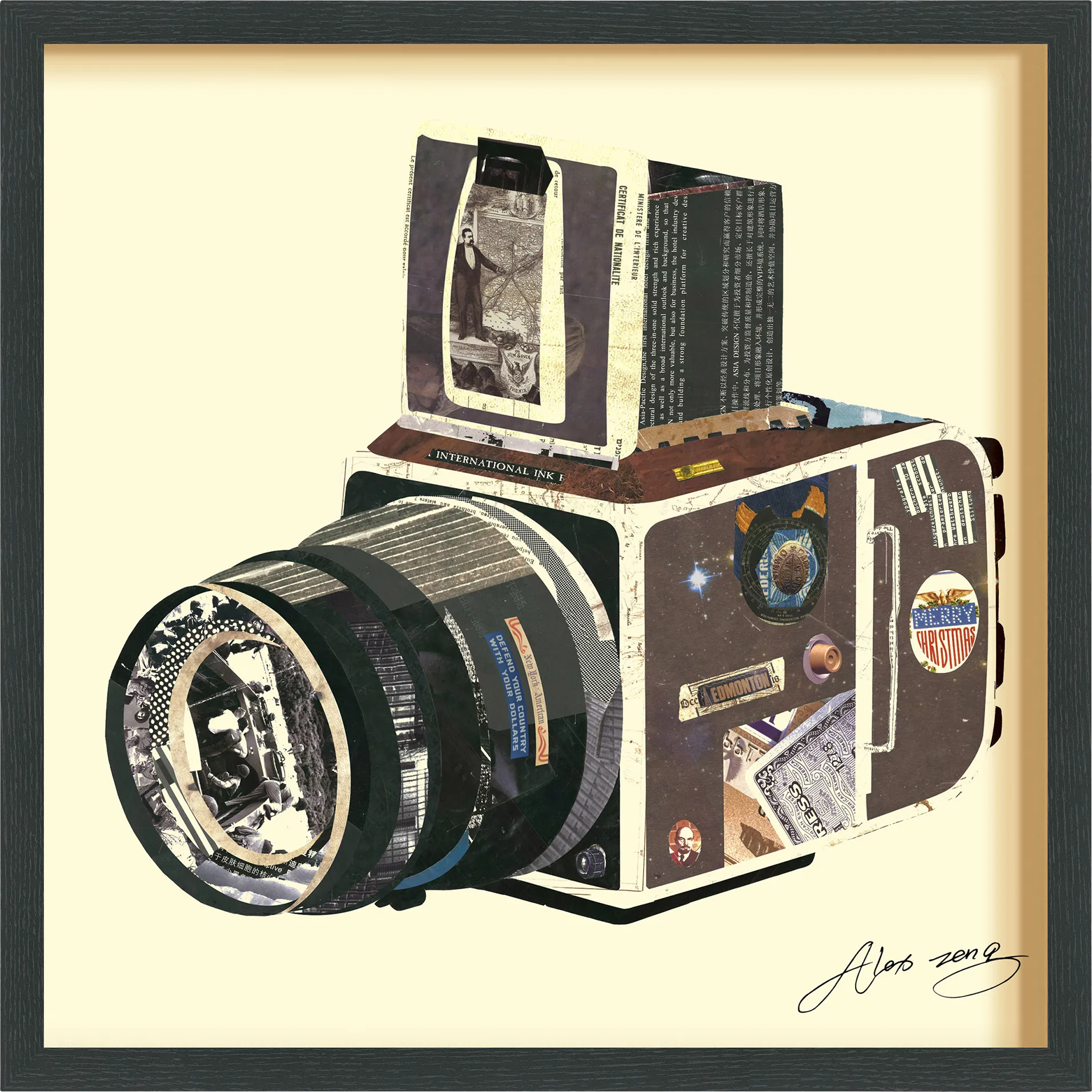Antique Camera Artwork - Image 1