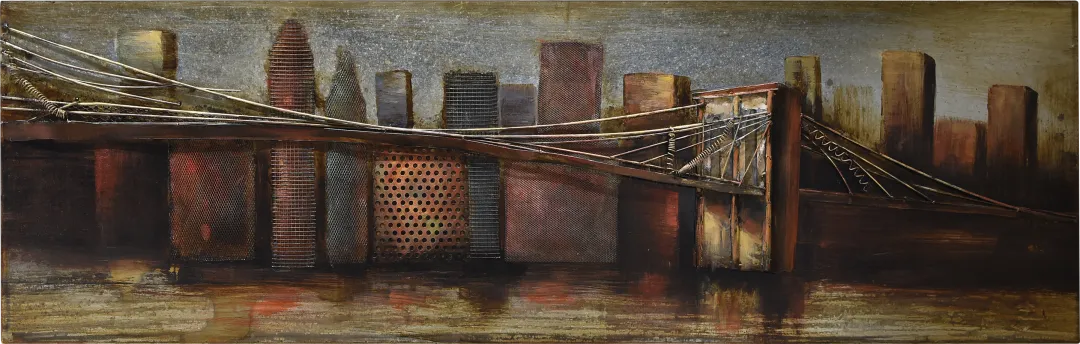 City Bridge Wall Decor