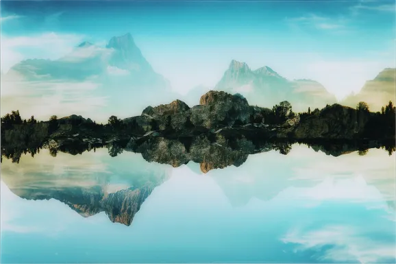 Calming Landscape Artwork