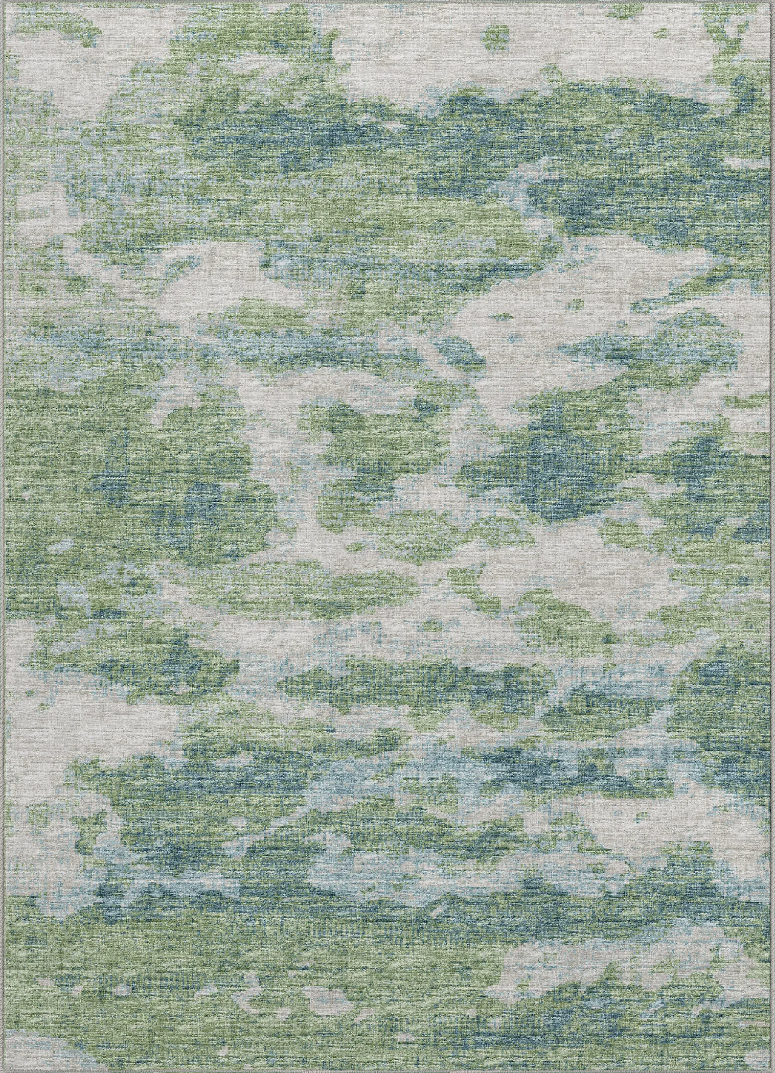 Genovar Green 3' x 5' Rug - Image 1