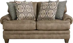 stationary loveseat