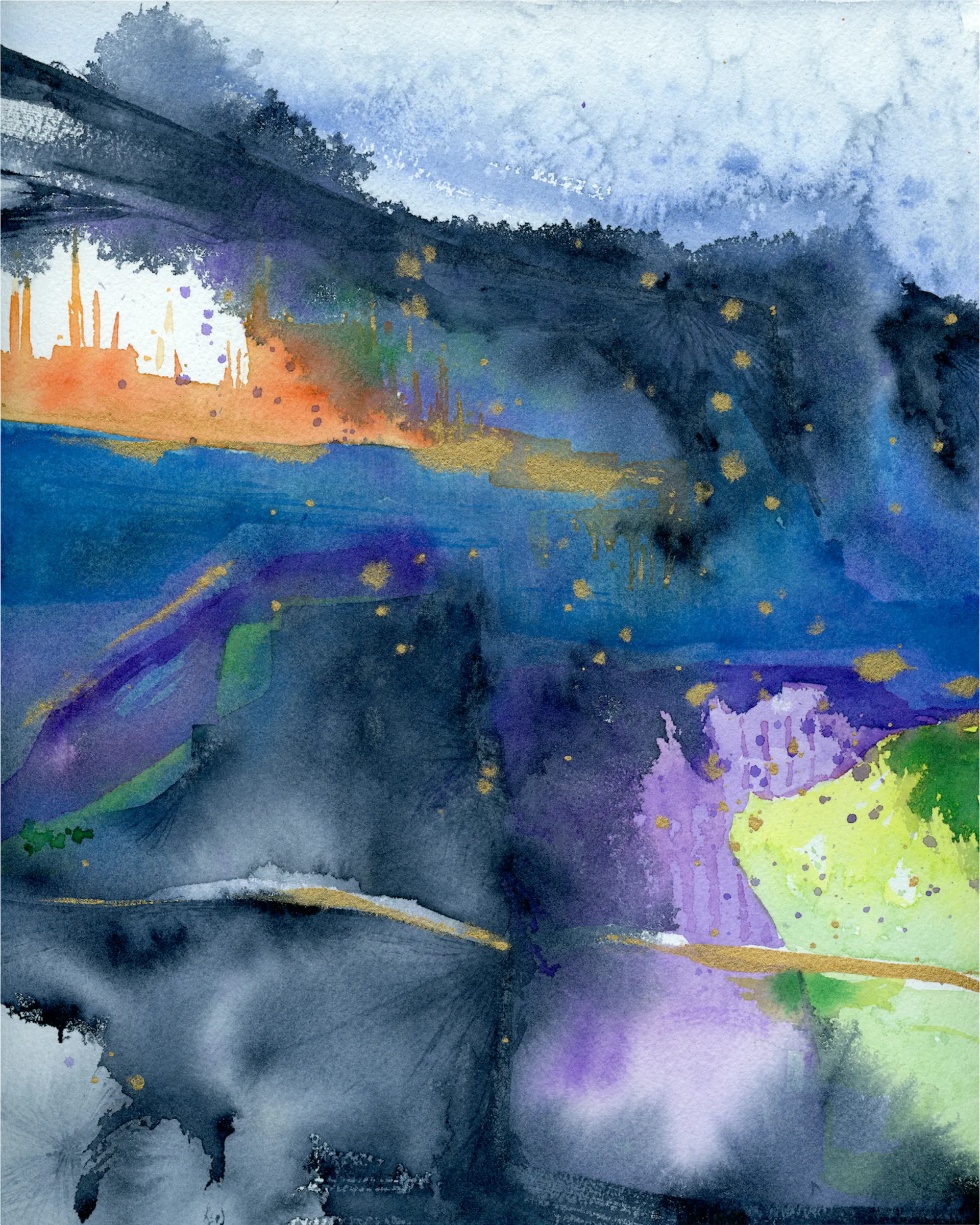 Nighttime Progress Artwork - Image 1