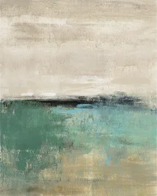 Distant Vision Green Artwork