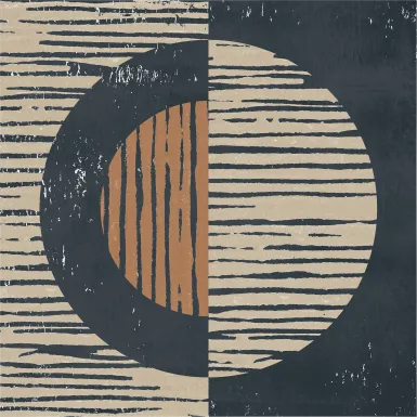 Faded Reality II Brown Artwork